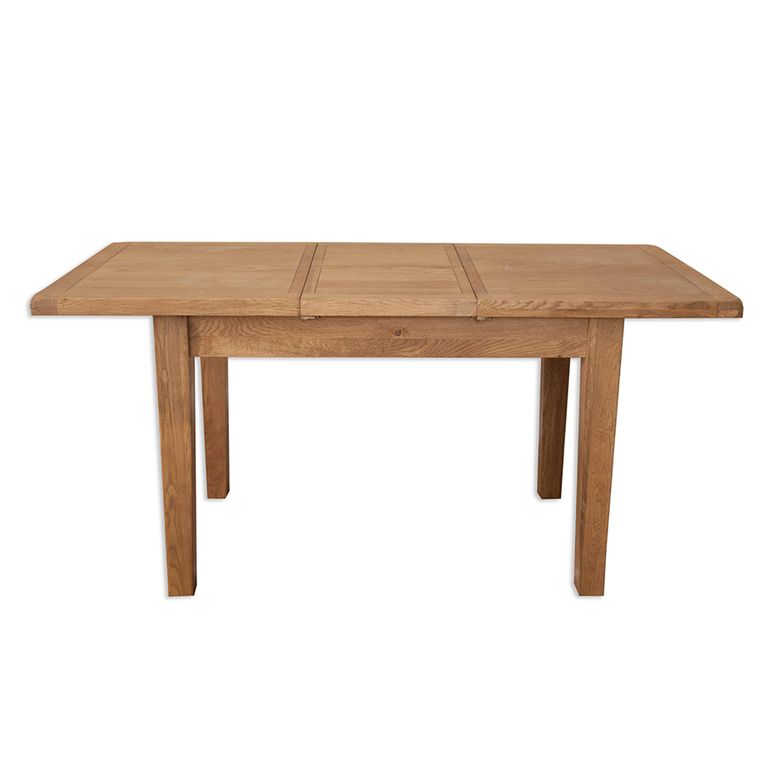 Melbourne Country Oak Extending Dining Table - Rustic - Variation Available