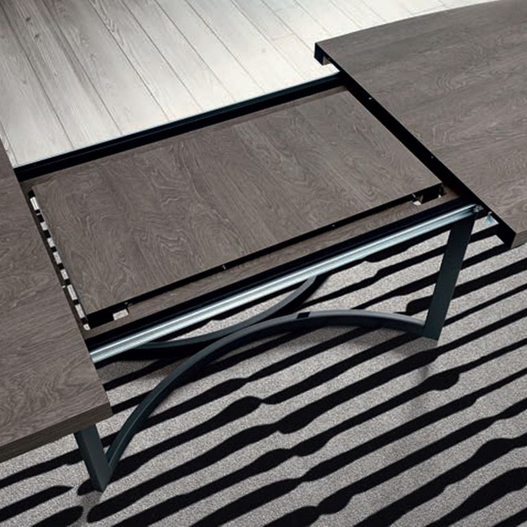 Armonia Italian Extending Dining Table - 200cm-250cm - 8-10 Seater - Silver Birch