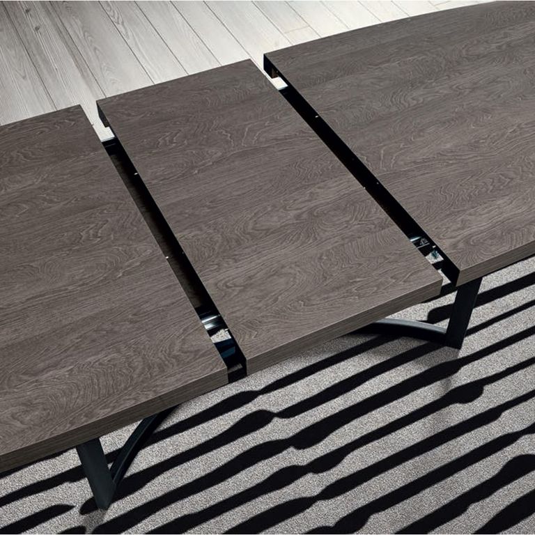 Armonia Italian Extending Dining Table - 200cm-250cm - 8-10 Seater - Silver Birch
