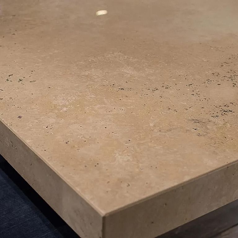 Athena Dining Table - 8 Seater - Square - Marble with Steel Pedestal Base - Variation Available