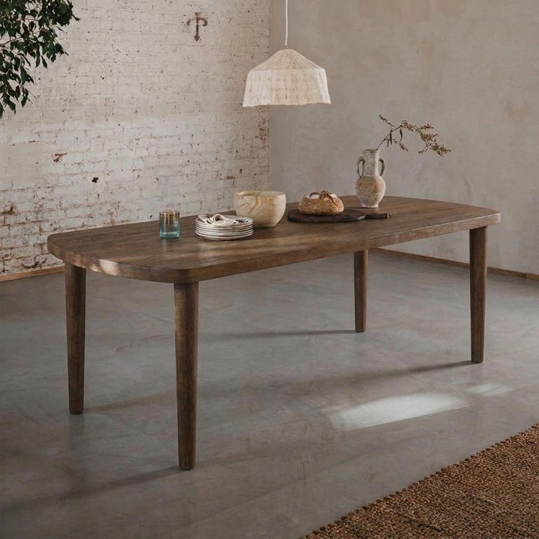 Babel Dining Table - 240cm - 10 Seater - Walnut - Wooden