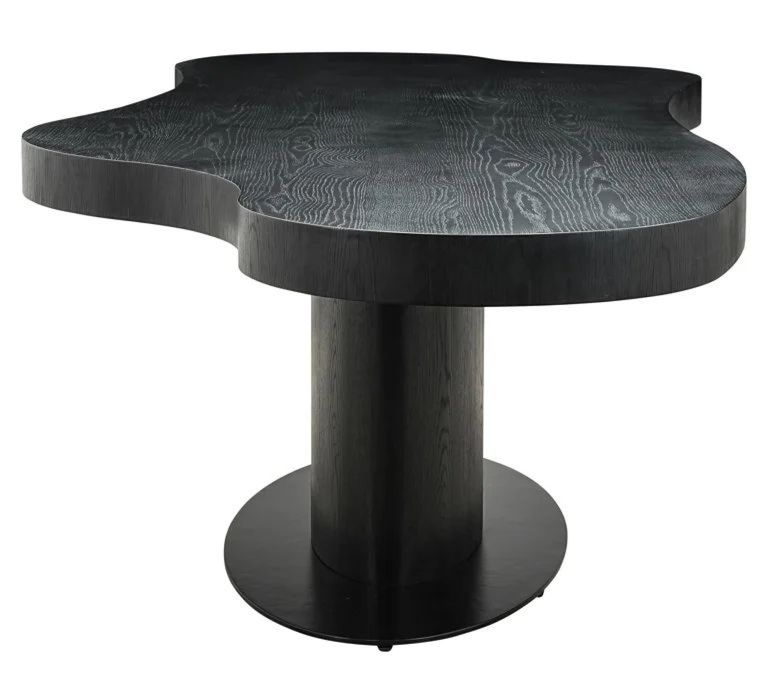 Bogor Dark Wood 10 Seater Pedestal Dining Table