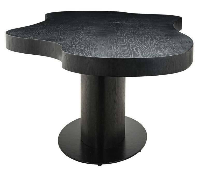 Bogor Dark Wood 8 Seater Pedestal Dining Table