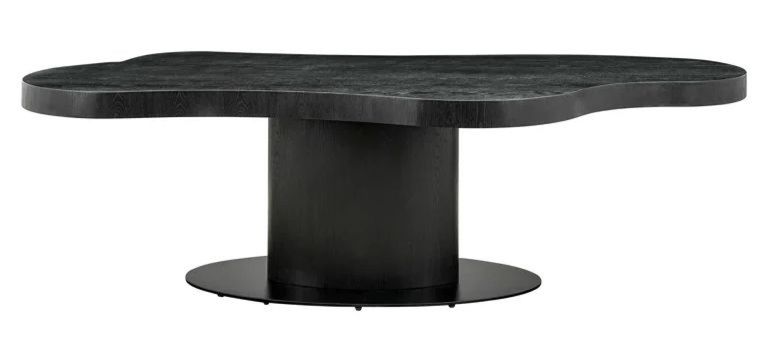 Bogor Dark Wood 8 Seater Pedestal Dining Table