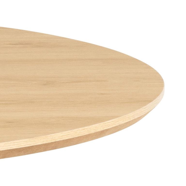 Cadiz Dining Table - 4 Seater - Round - 120cm - Oak 