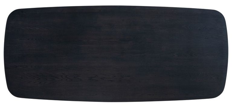 Cambon Dark Oak and Brass 12 Seater Dining Table with Spider Legs