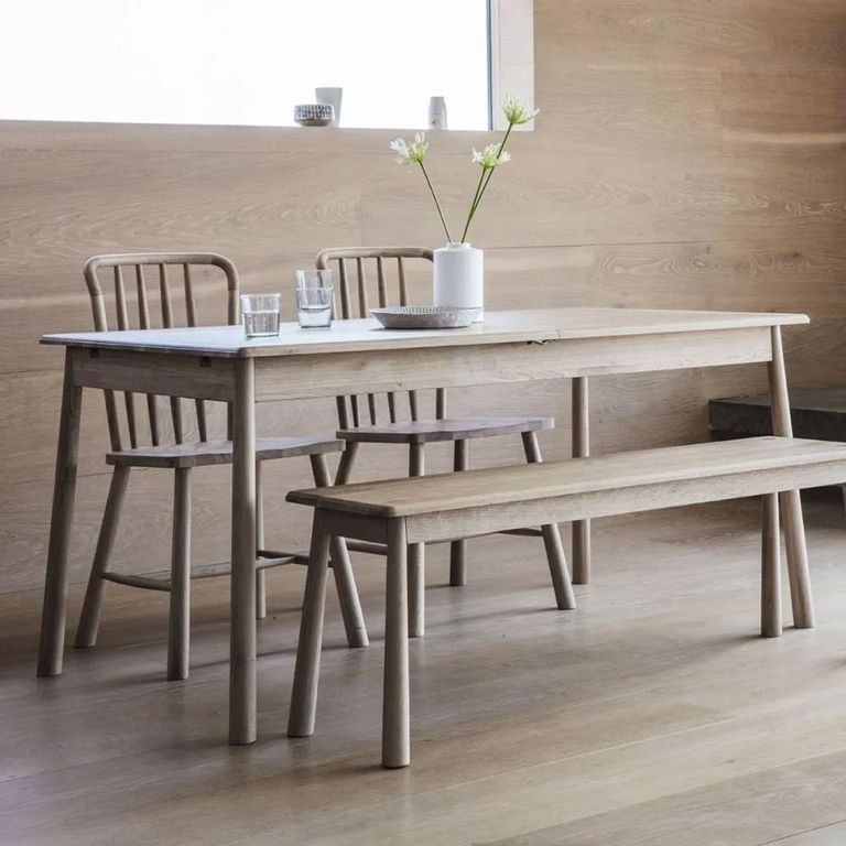 Clearance - Wycombe Oak Extending Dining Table - 150cm-200cm - FSS15890