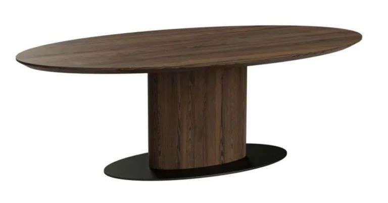 Gordon Brown 10 Seater Oval Pedestal Dining Table