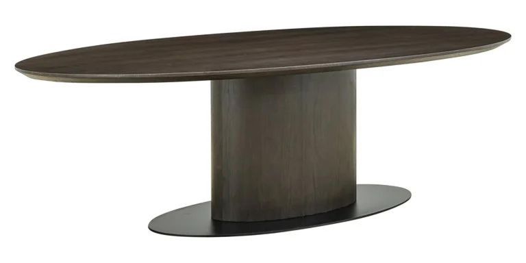 Gordon Brown 12 Seater Oval Pedestal Dining Table