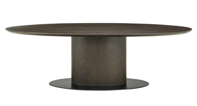 Gordon Brown 12 Seater Oval Pedestal Dining Table