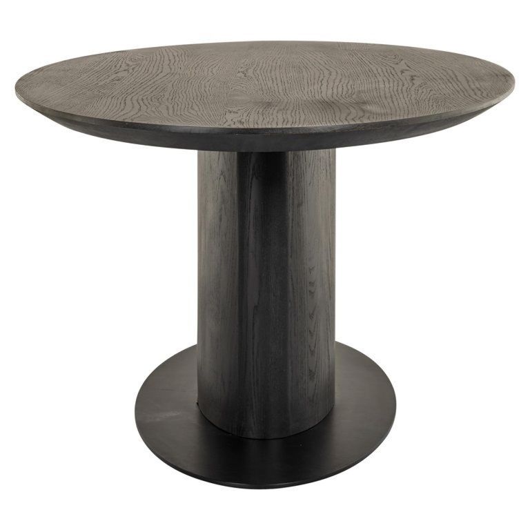 Gordon Dark Wood 8 Seater Oval Pedestal Dining Table