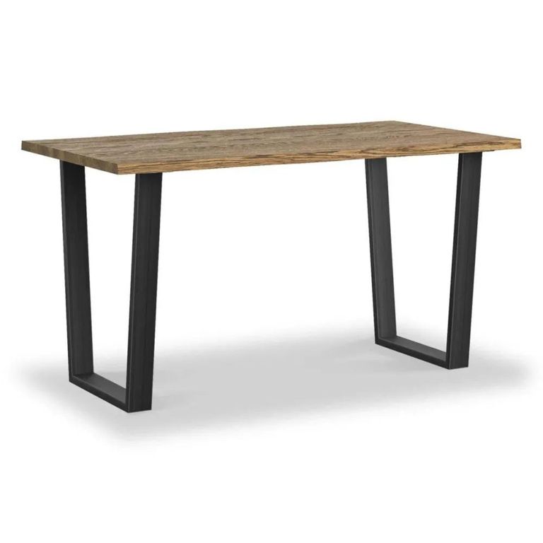 Jersey Dining Table - Industrial Style - 4 Seater - 140cm - Oak