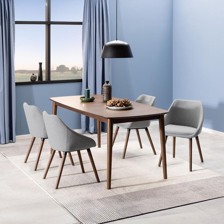 Montreux Extending Dining Table - 6-8 Seater - 180cm-219cm - Walnut