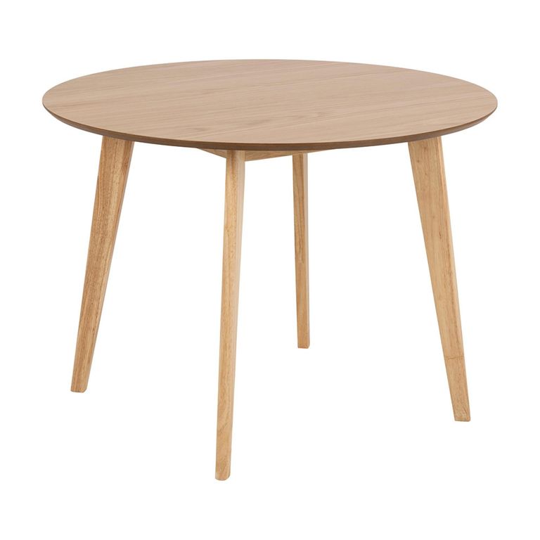 Roxby Round Dining Table - 2 Seater - 105cm - Oak