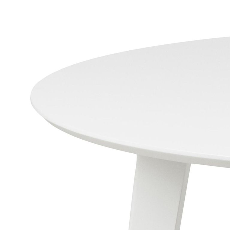 Roxby Round Dining Table - 2 Seater - 105cm - White