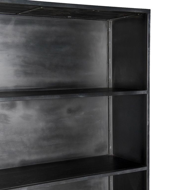 Kala Display Cabinet - 2 Door - Black - Mango Wood