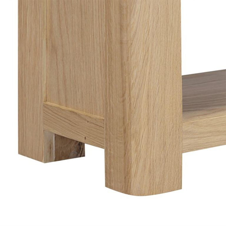 Treviso Oak Display Unit - 2 Door