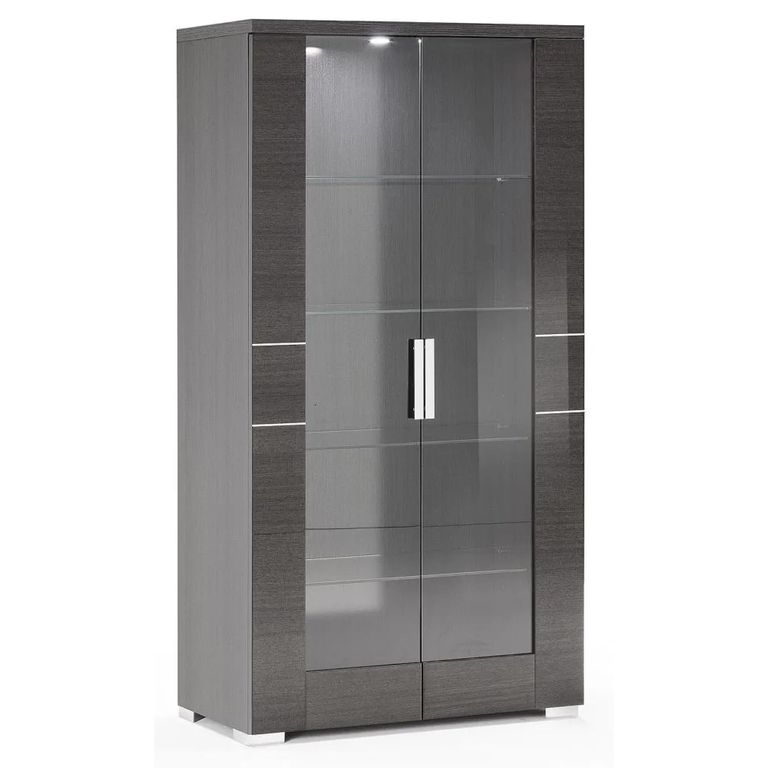 Versilia Display Cabinet - 2 Door - Black