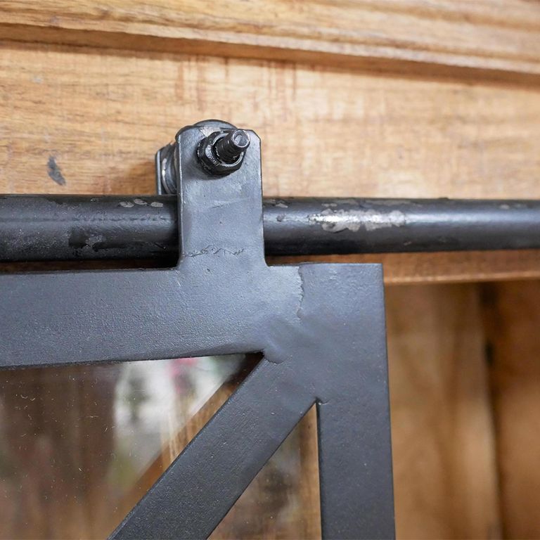 Dresser Unit - Mango Wood and Glass