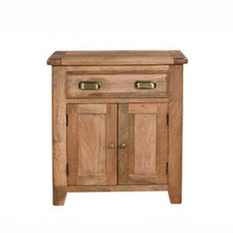Dorset Sideboard - 2 Door - 1 Drawer - 75cm - Compact - Rustic - Mango Wood