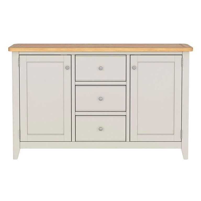 Arden Grey Painted 130cm Medium 2 Door Sideboard