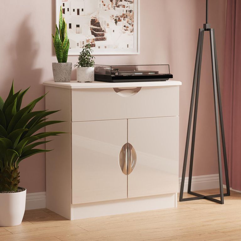 Camden Compact Sideboard - 2 Doors - Cashmere