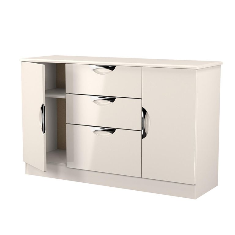 Camden Medium Sideboard - 2 Doors - Cashmere