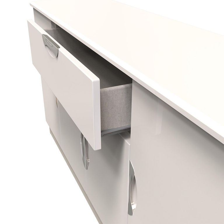Camden Wide Sideboard - 4 Doors - Cashmere