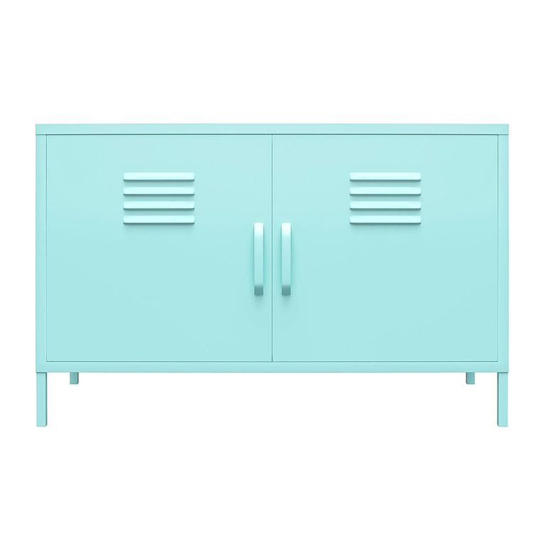 Novogratz Cache Accent Sideboard - Mint Locker - 2 Doors - 4012811COMNUK