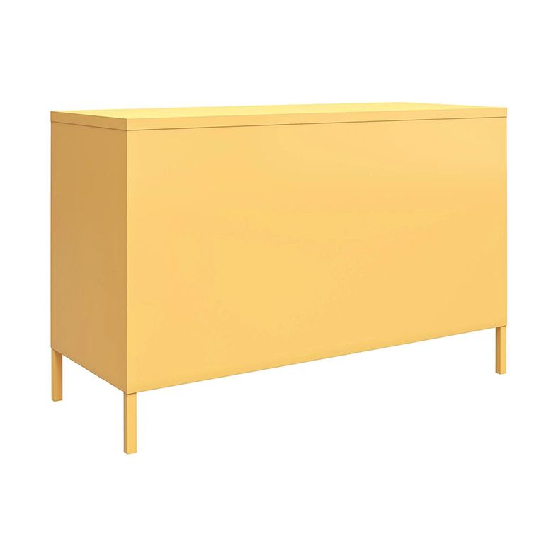 Novogratz Cache Accent Sideboard - Yellow Locker - 2 Doors - 4012814COMNUK