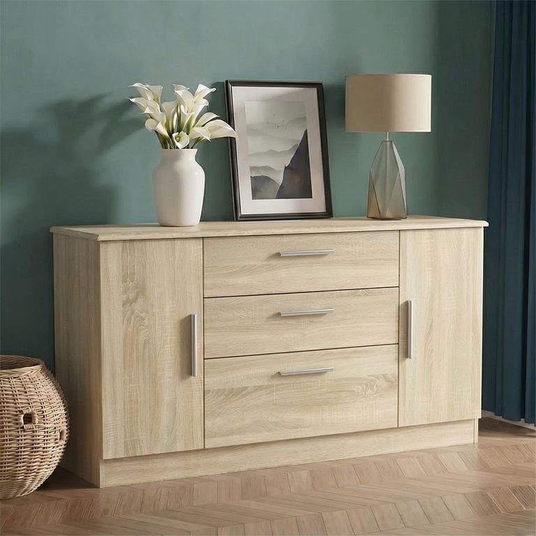 Knightsbridge Sideboard - Wide - 2 Doors - Oak