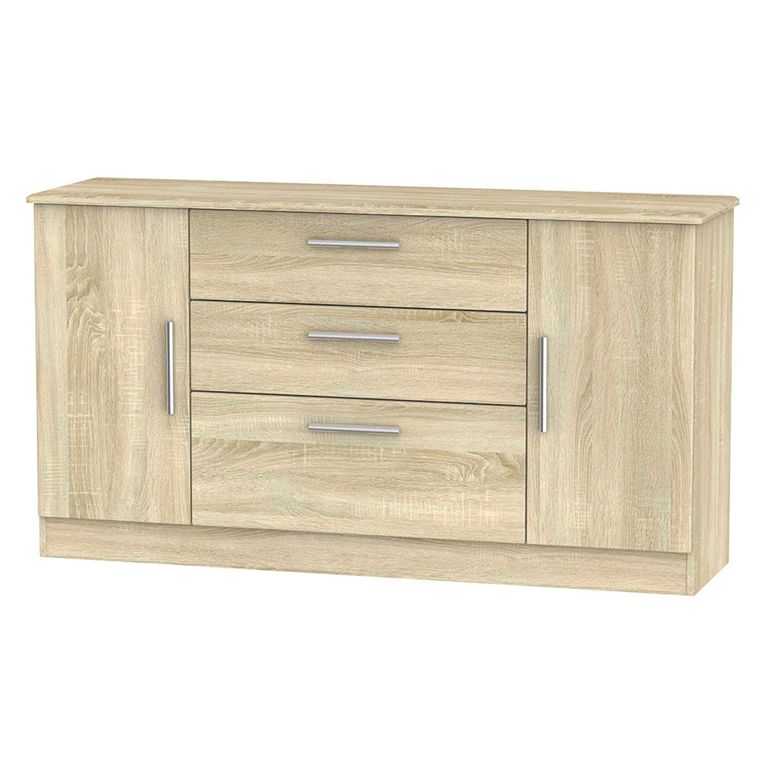 Knightsbridge Sideboard - Wide - 2 Doors - Oak