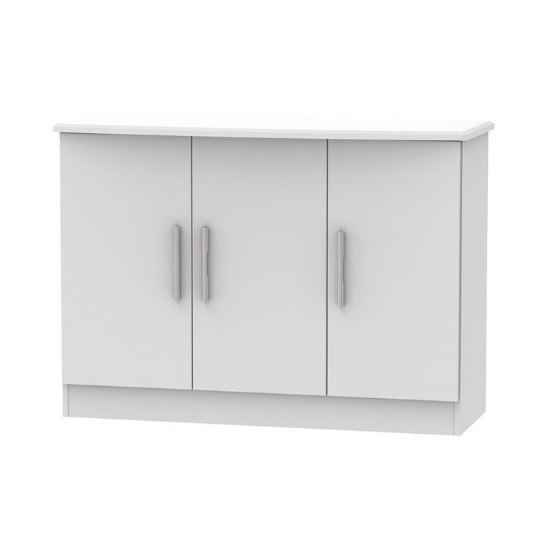 Knightsbridge Sideboard - Small - 3 Doors - Grey