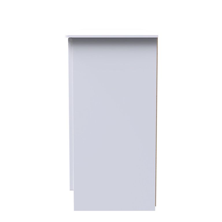 Camden Sideboard - Medium - 2 Doors - White Gloss