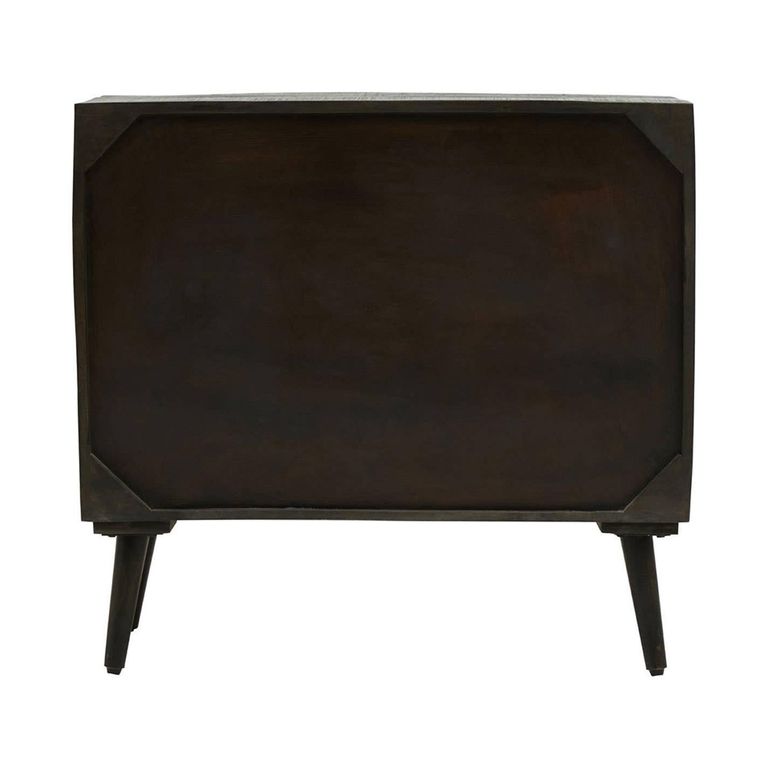 Arti Sideboard - 2 Door - 87.5cm - Black - Mango Wood - Small