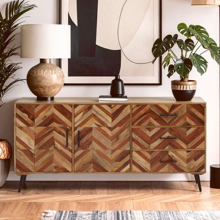 Boho Sideboard - 2 Door - Large - 170cm - Mango Wood