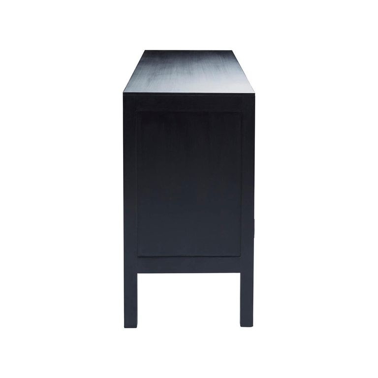 Corso Sideboard - 3 Door - Medium - Black Birchwood - 150cm