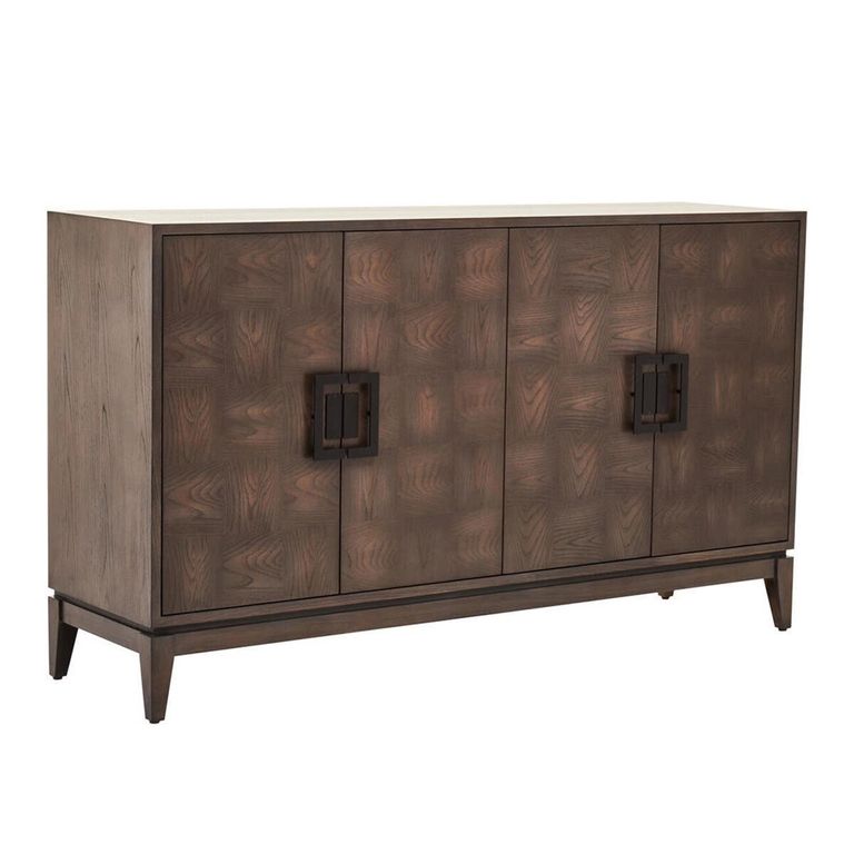 Dimaro Sideboard - 4 Door - Medium - Elm Wood - 150cm