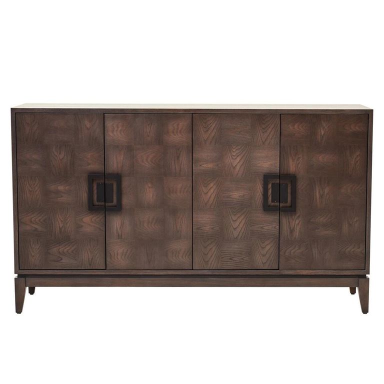 Dimaro Sideboard - 4 Door - Medium - Elm Wood - 150cm