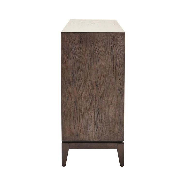 Dimaro Sideboard - 4 Door - Medium - Elm Wood - 150cm