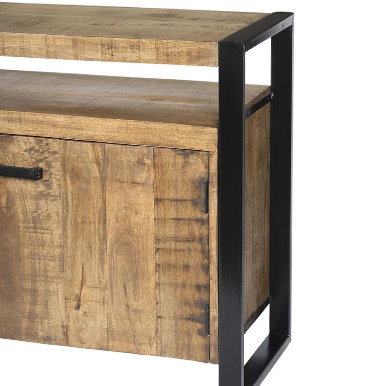 Nairobi Sideboard - 2 Door - 3 Drawer - Large - Natural - Rustic Mango Wood