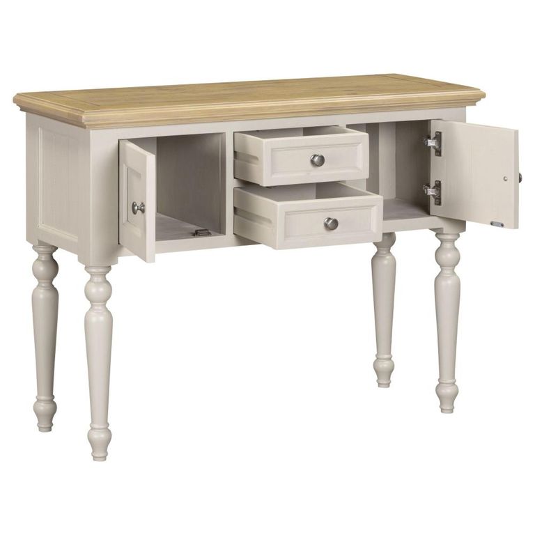Chateau Buffet Sideboard - 2 Door - 2 Drawer - Grey Painted - Pine