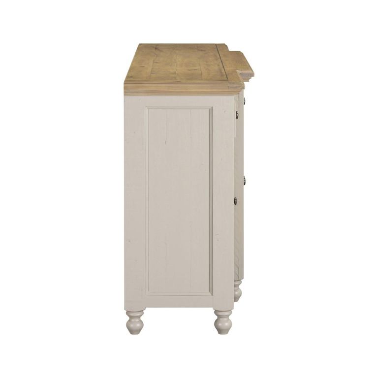 Chateau Sideboard - 4 Door - Large - Grey Painted - Pine