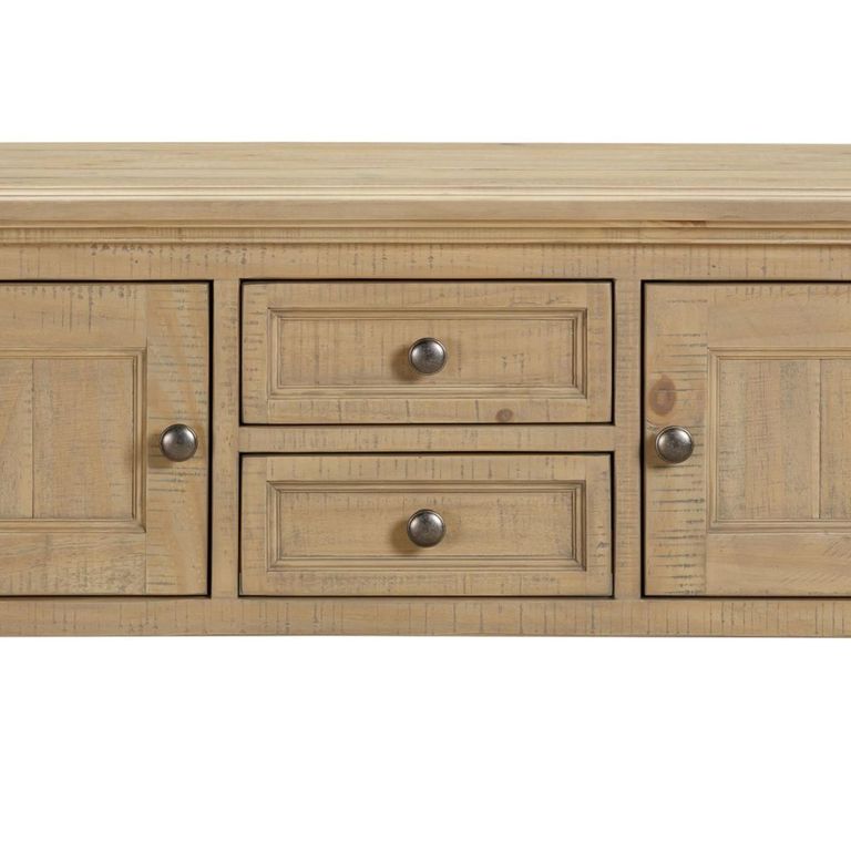 Chateau Buffet Sideboard - 2 Door - 2 Drawer - Natural - Rustic Pine