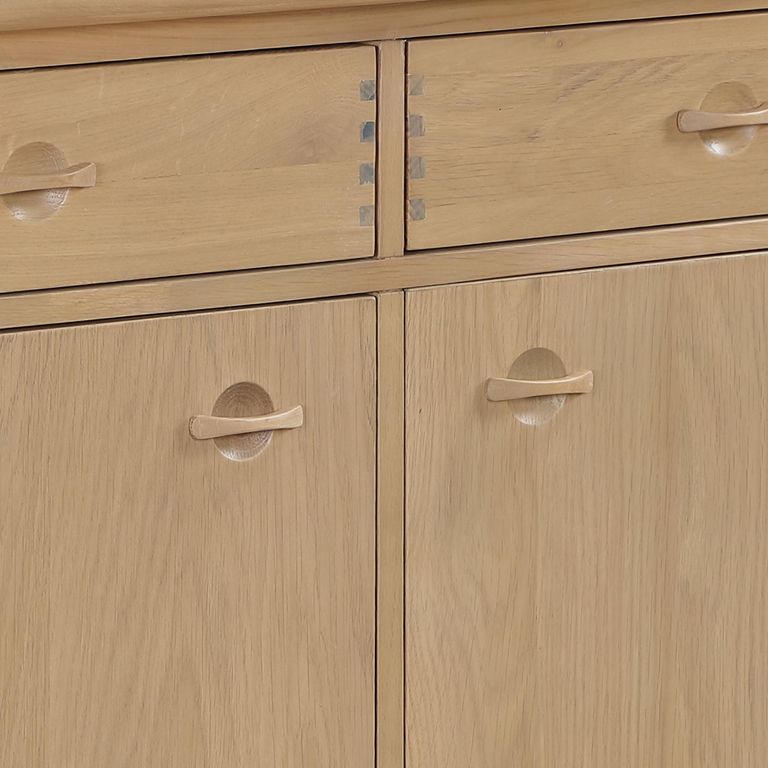 Cotswold Oak Sideboard - 2 Door - 2 Drawer - Natural