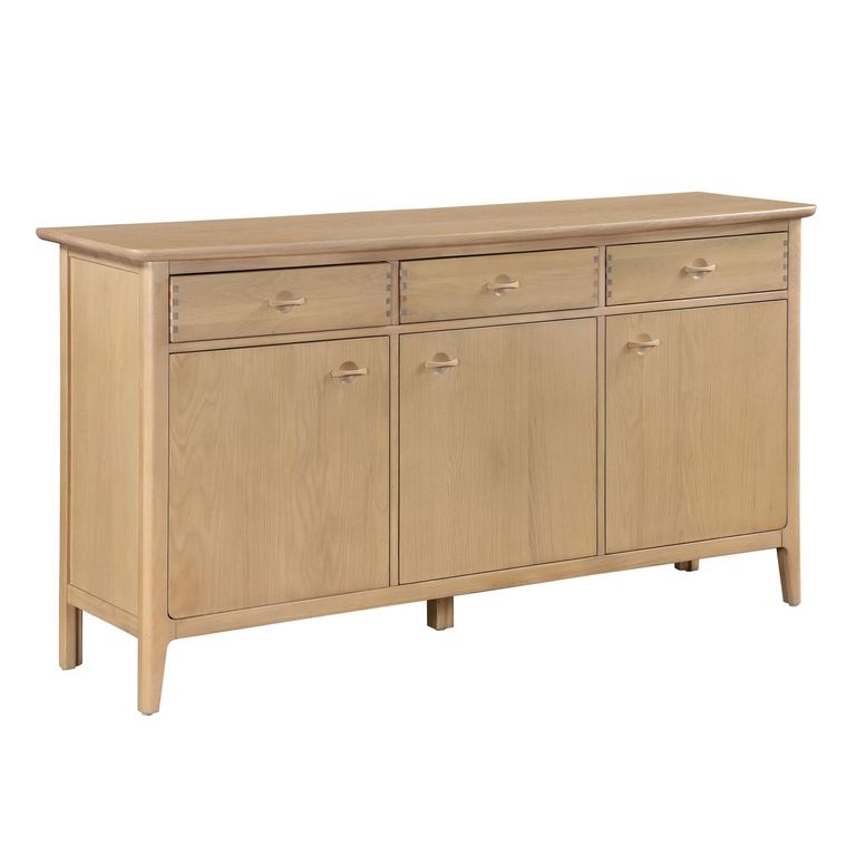 Cotswold Oak Sideboard - 3 Door - 3 Drawer - Large - Natural