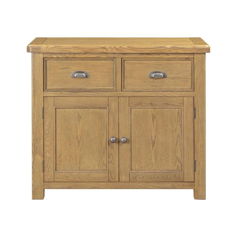 Dorchester Sideboard - 2 Door - 2 Drawer - Medium - Rustic Oak