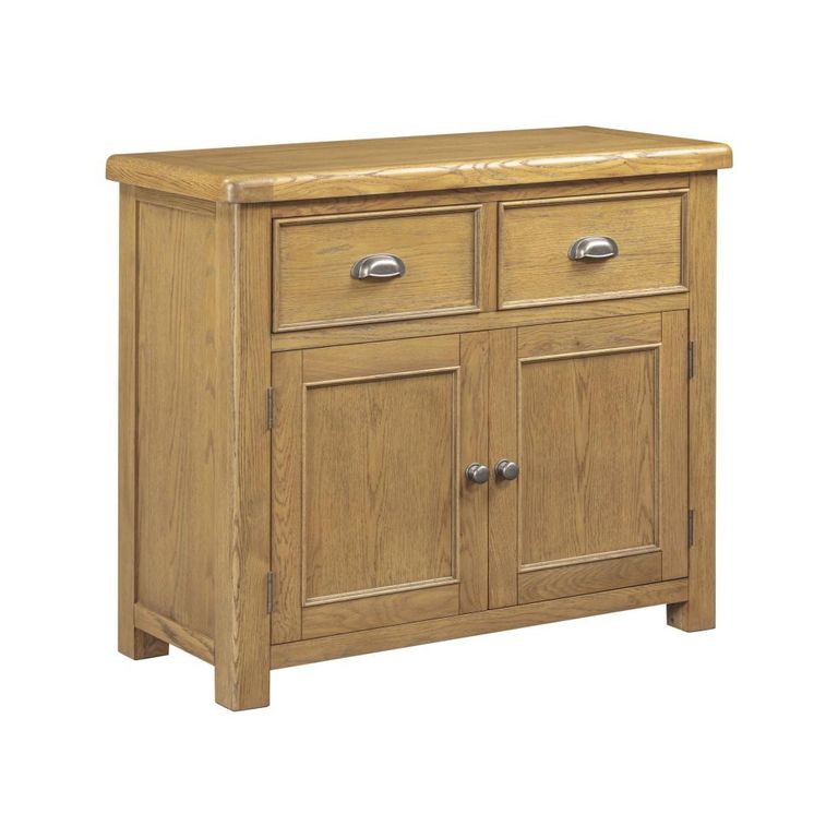 Dorchester Sideboard - 2 Door - 2 Drawer - Medium - Rustic Oak