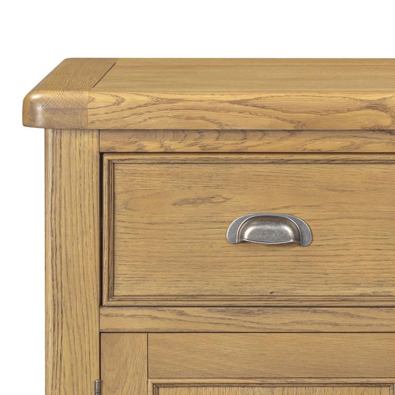 Dorchester Sideboard - 2 Door - 2 Drawer - Medium - Rustic Oak