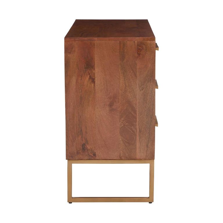 Gaya Sideboard - 1 Door - Small - Mango Wood - 90cm